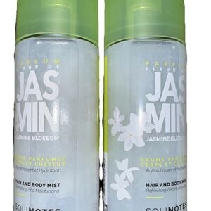 Set of 2-Jasmine Blossom Hair and Body Mist - Green